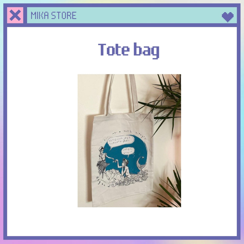 Vegan tote bag