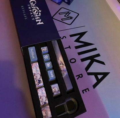 Kamisato Ayaka keycaps