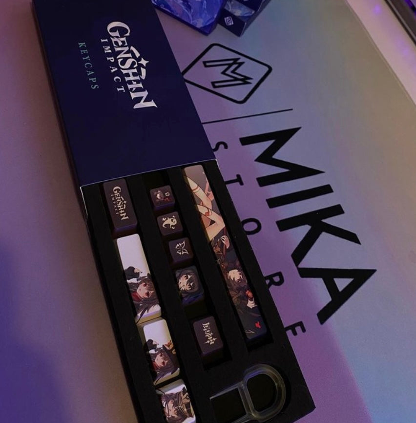 Hu Tao keycaps